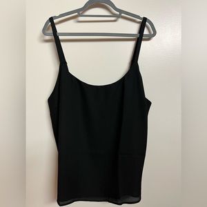 PLUS NWOT never worn lined adjustable strap ASOS tank top. Light, airy and chic